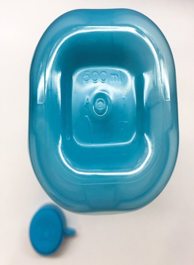 توبروير مجموعة زجاجات مياه رياضية صغيرة صديقة للبيئة من تابروير، سعة 500 مل، قطعتان (أزرق وبرتقالي، بلاستيك) - Image 5